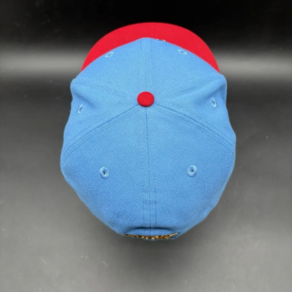 New Era‎ 59FIFTY Looney Tunes Porky Pig Fitted Hat 7 7/8 Blue Red Cap